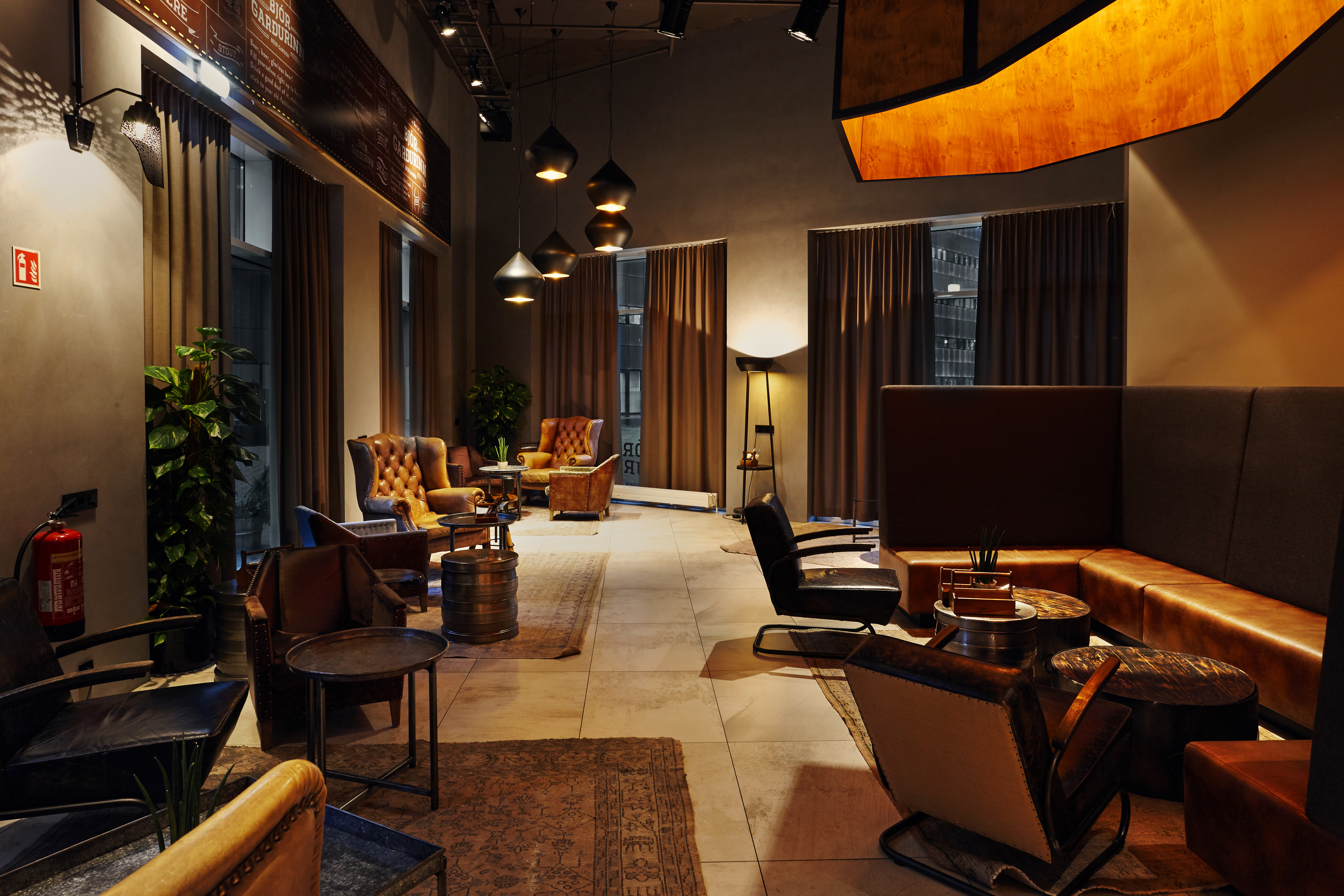 Beer Garden at Fosshotel Reykjavík 