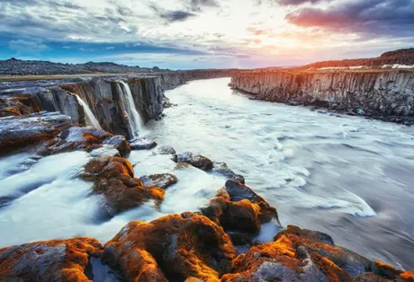 Northeast Iceland River Canyon