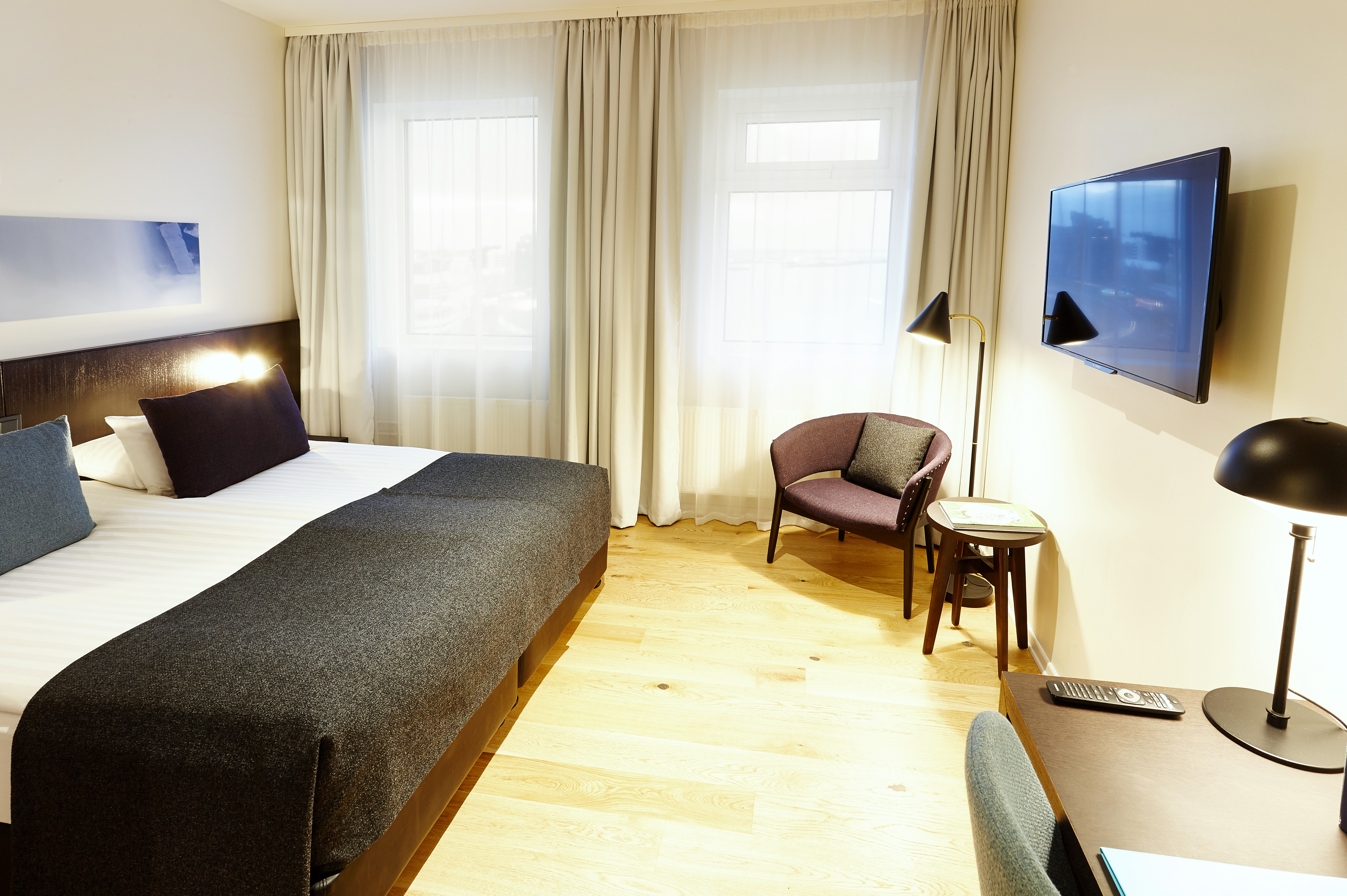 Fosshotel Reykjavik Tower View Double or Twin Room 