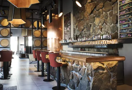 Beer Garden  at Fosshotel Reykjavik