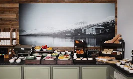 Fosshotel Eastfjords Breakfast