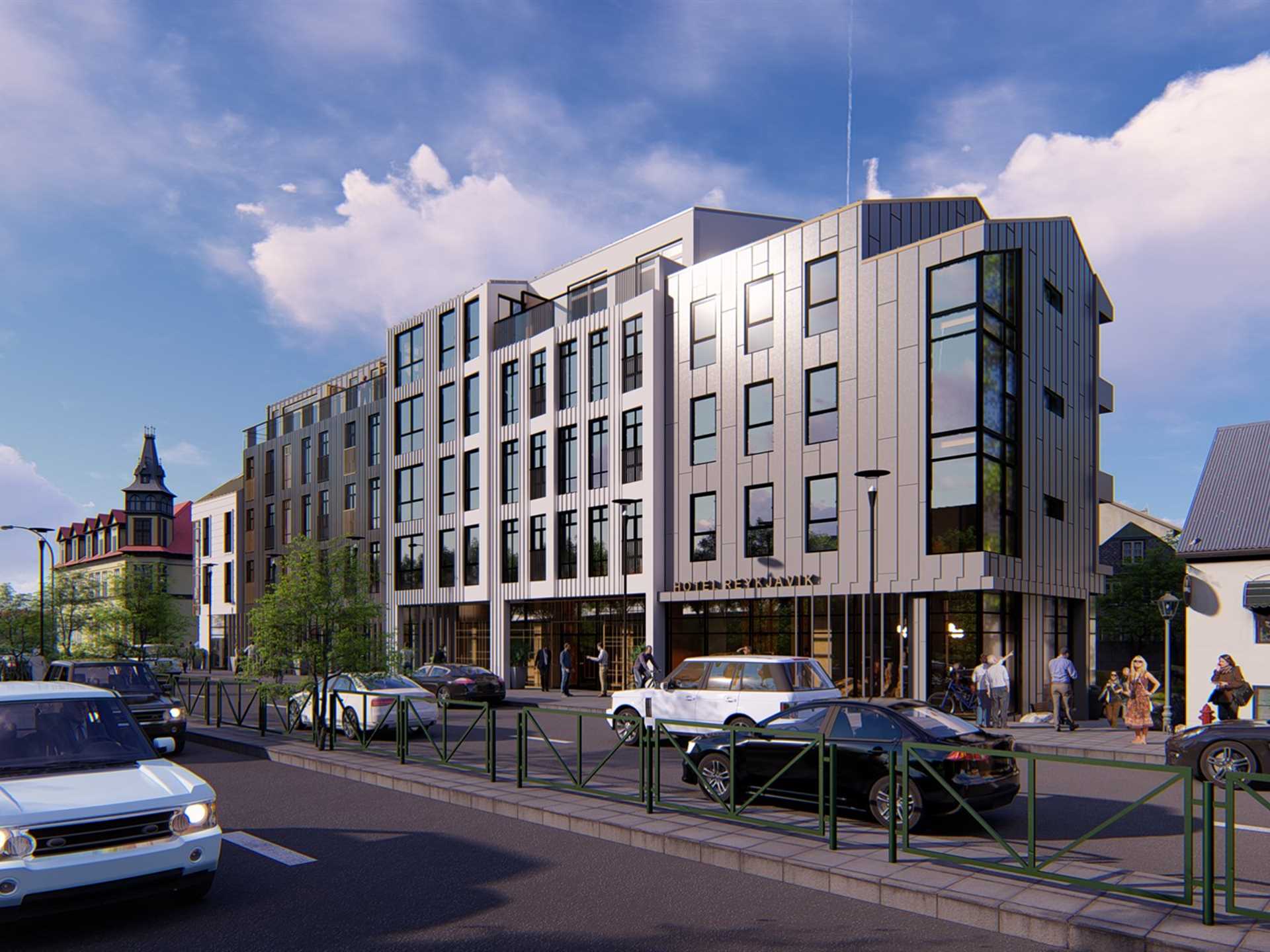 External View of Hotel Reykjavík Saga 