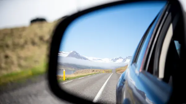 Iceland in car