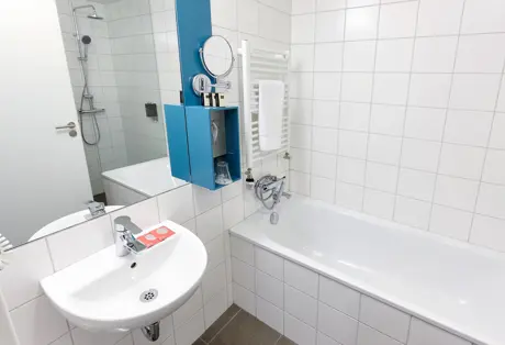 Fosshotel Reykjavik Family Room Bathroom