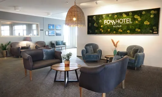 Fosshotel Núpar Lobby