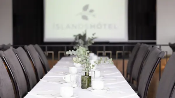 Fosshotel Stykkishlmur Salur Erfidrykkja Uppstilling 55382223102 O