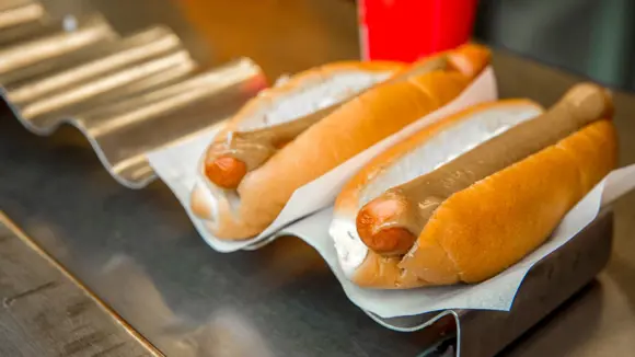 Famous Icelandic hot dogs.