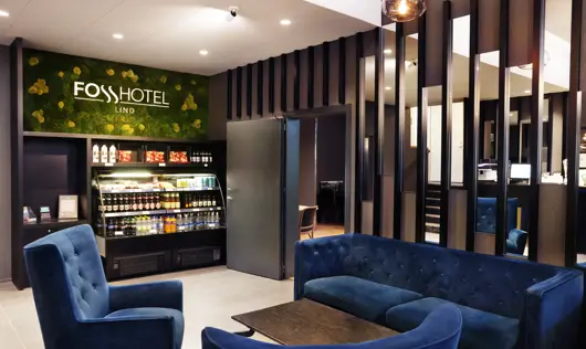 Fosshotel Lind Reception 