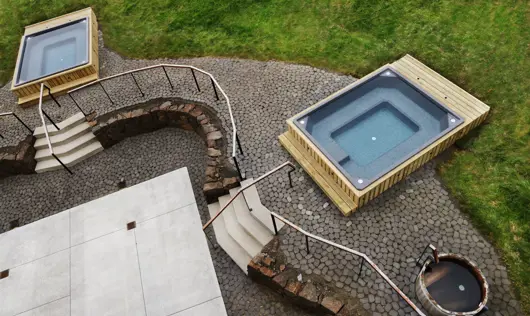 Fosshotel Reykholt Hot Tubs 