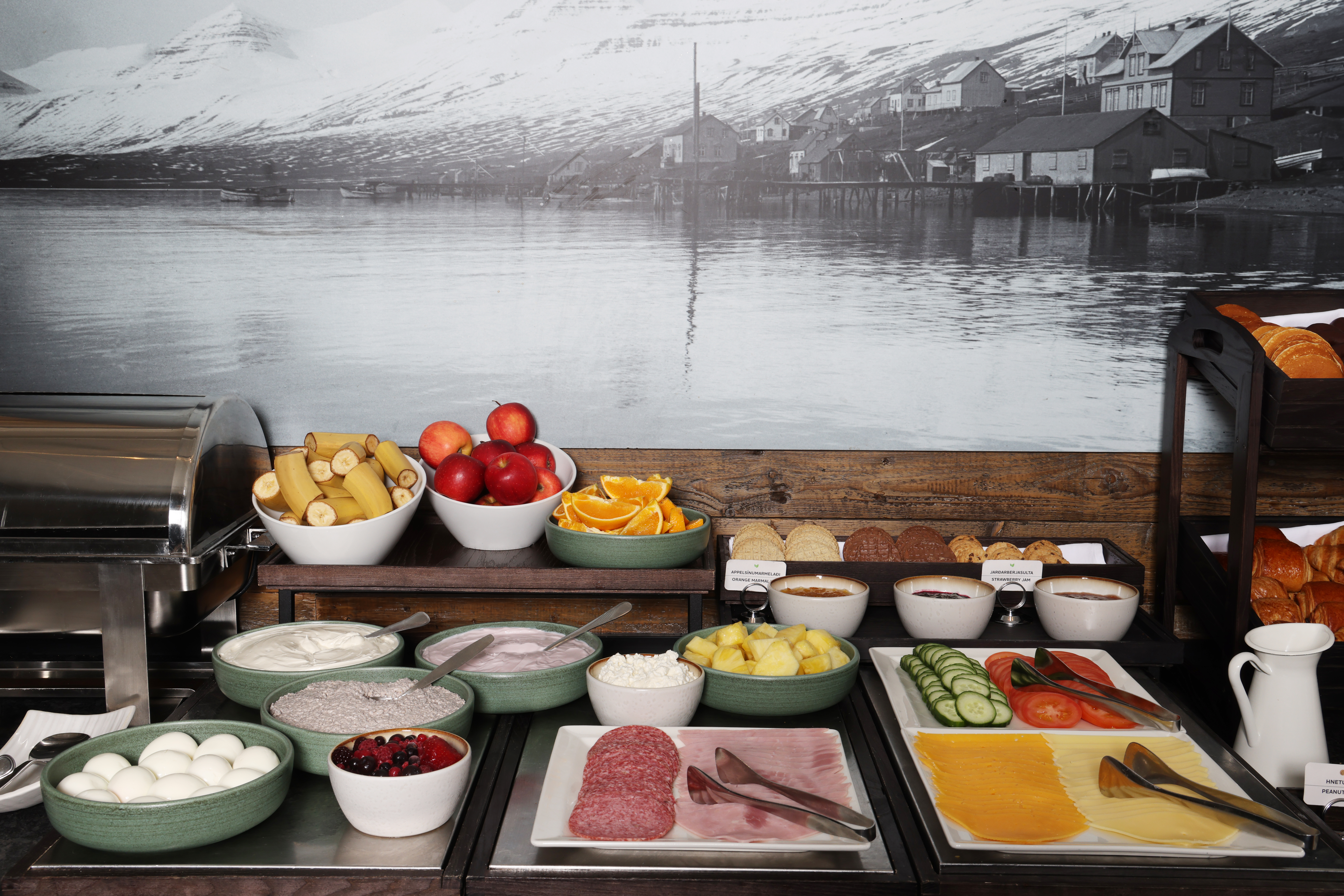 Fosshotel Eastfjords Breakfast