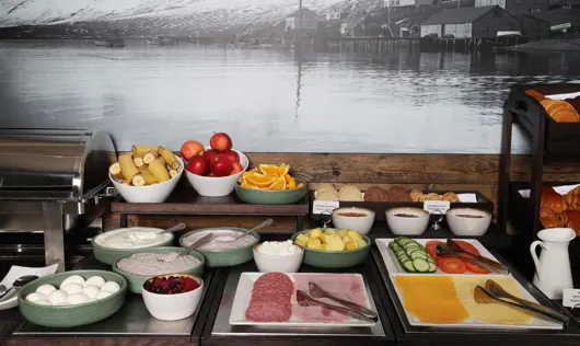Fosshotel Eastfjords Breakfast