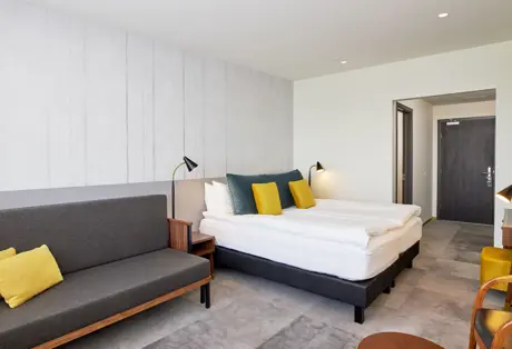 Family room at the Fosshotel Stykkishólmur in the Snæfellsnes peninsula